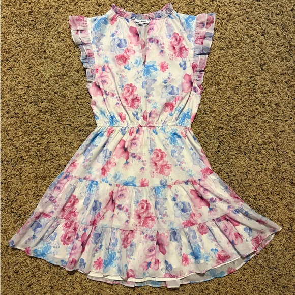 Steve Madden springy floral mini dress size small - Picture 2 of 9